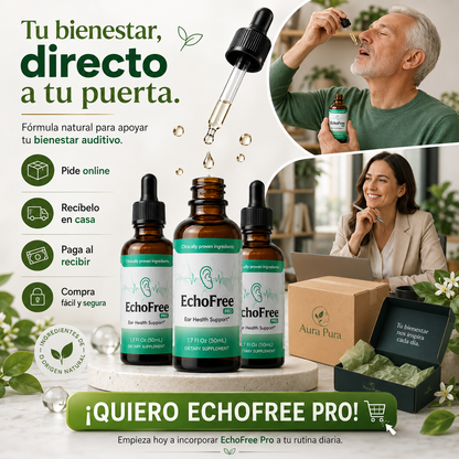 EchoFree Drops | Gotas de Alivio Auditivo