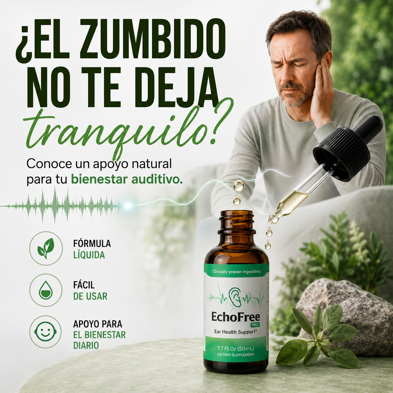 EchoFree Drops | Gotas de Alivio Auditivo