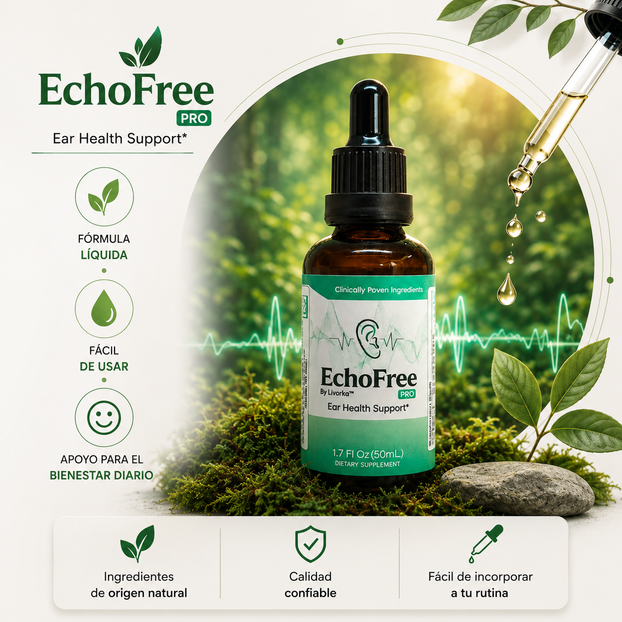 EchoFree Drops | Gotas de Alivio Auditivo